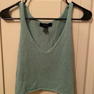 Green Sleeveless Sweater